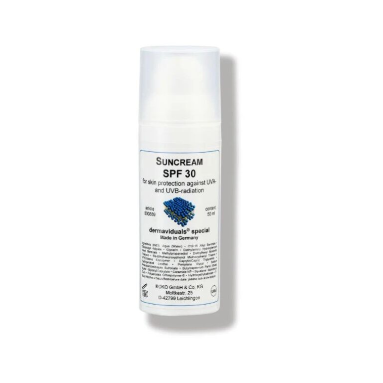 Zonnecr&egrave;me met zinkoxide SPF 30