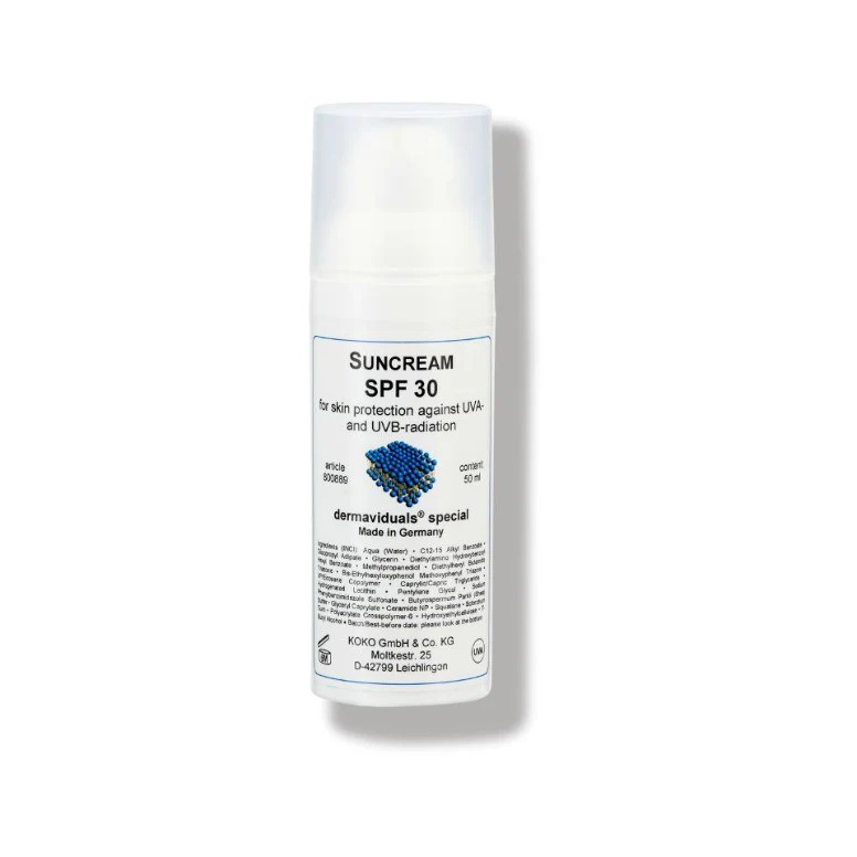 zonnecrème met zinkoxide spf 30